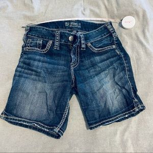 Silver Jeans Suki Denim Shorts